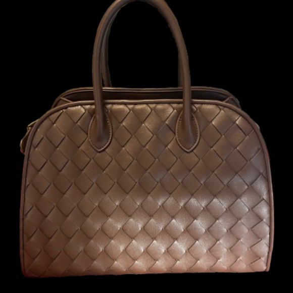 Anthropologie Handbags - Woven Structured Weekender - Anthropologie